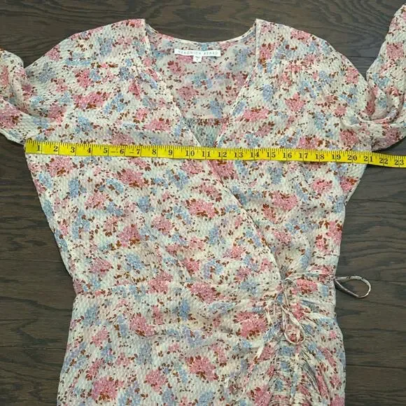 Veronica Beard Floral Silk Sean Mini Dress Size 8 - Picture 8 of 14